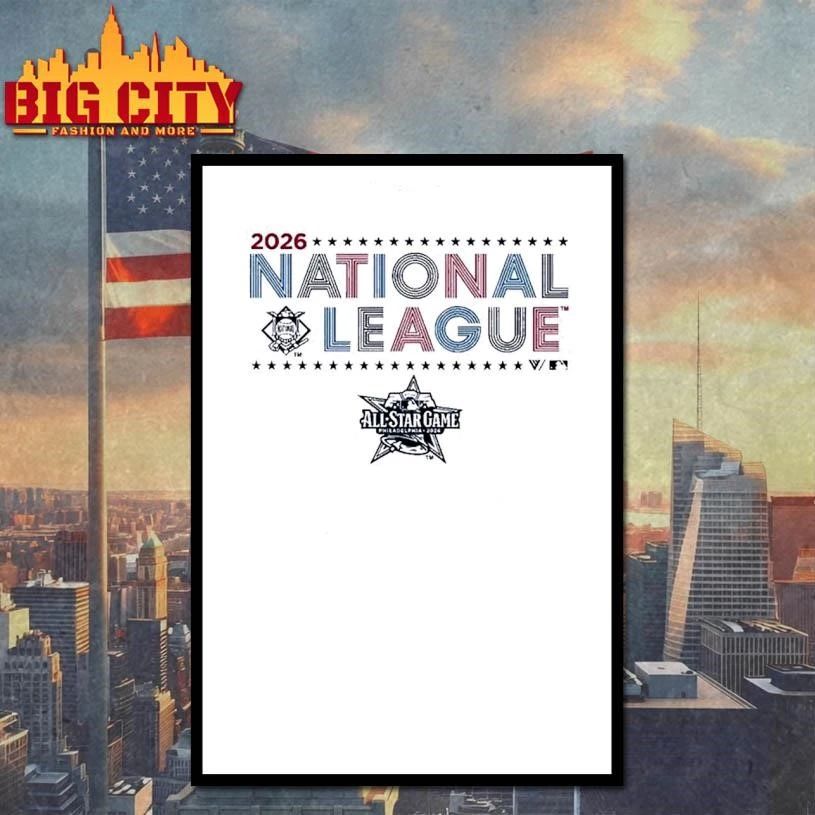2026 MLB All-Star Game National League Star-Spangled Macy Graphic Shirt