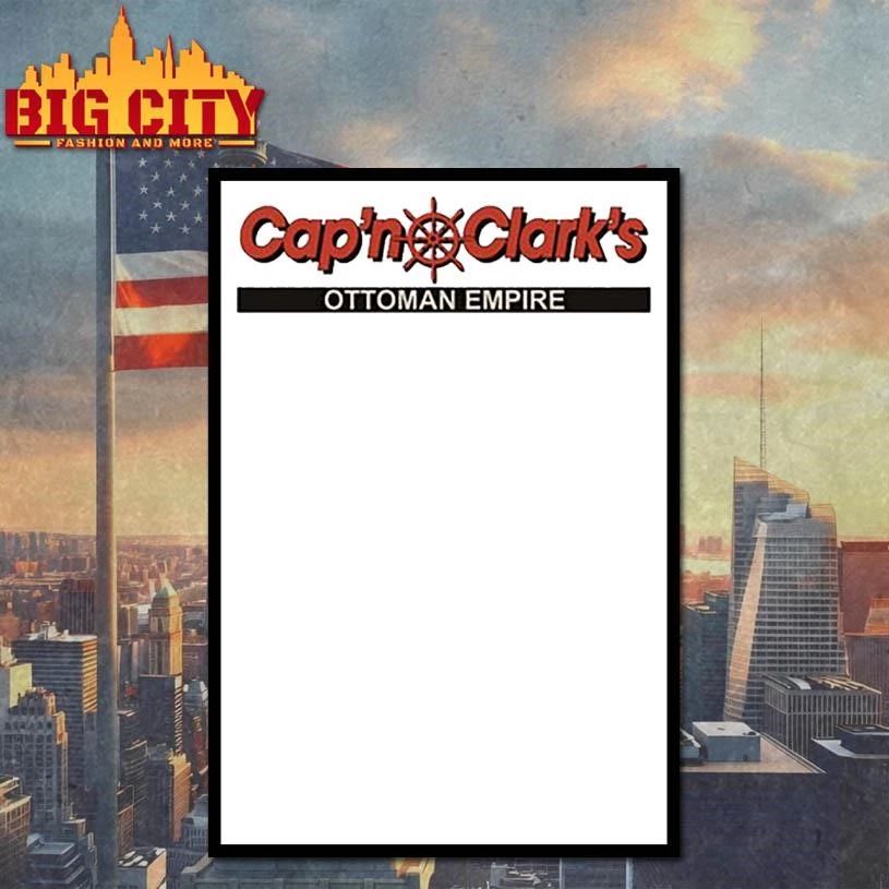 Cap’n clark’s ottoman empire shirt