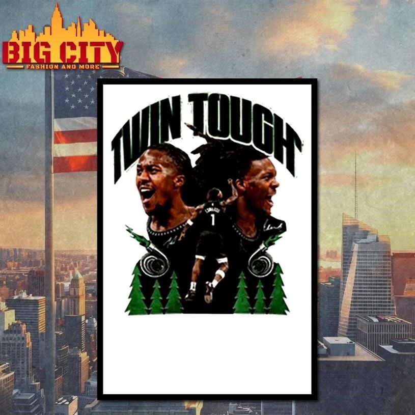 Minnesota Timberwolves Twin Tough Graphic Shirt