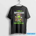Grinch I Work At Amazon Logo Its Fine Everything Is Fine Tshirts Sweater