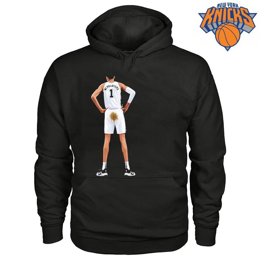 San Antonio Spurs Victor Wembanyama 1 Poop Stain Meme Graphic NBA Finals 2026 Shirt