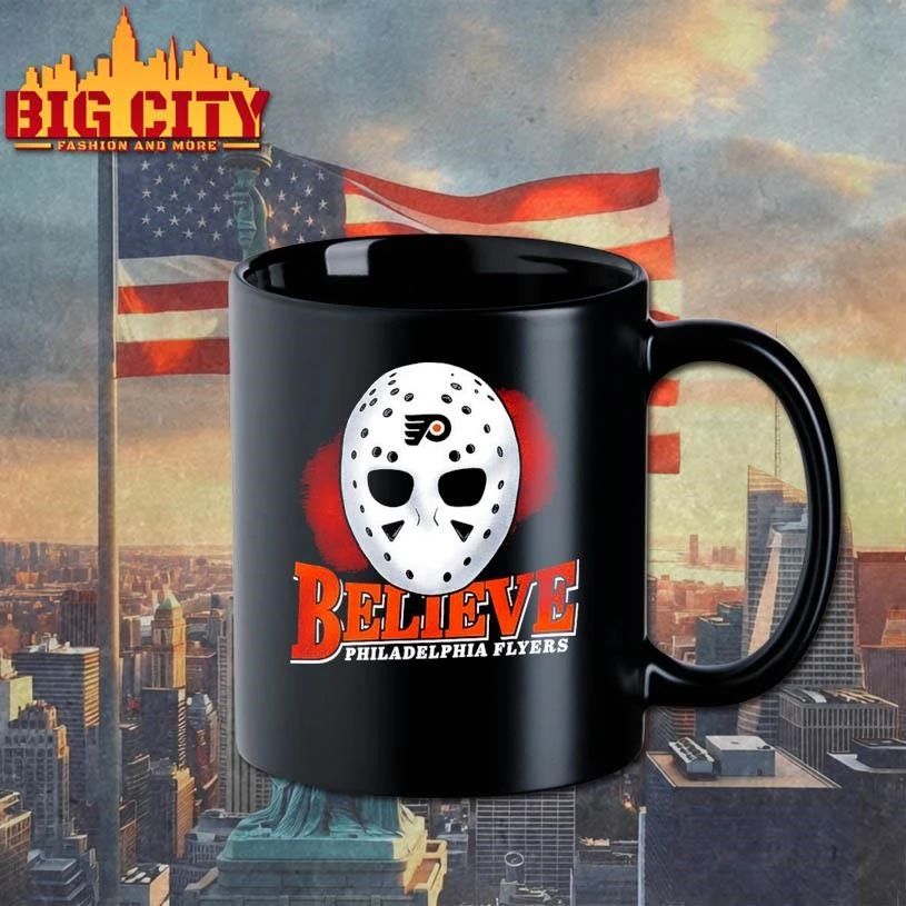 Funny Believe mask Philadelphia Flyers hockey 2026 shirt