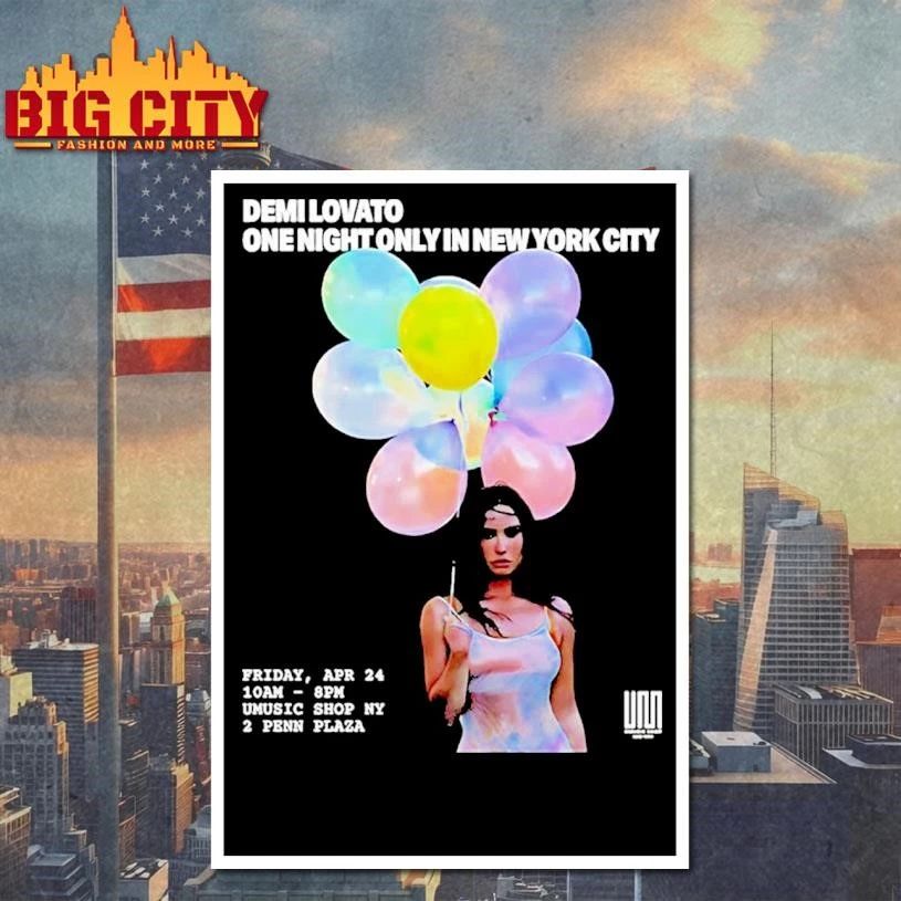 Demi Lovato One Night Only In New York City Shirt