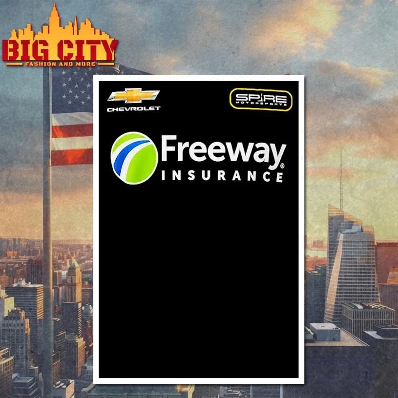 Daniel Suarez Spire Motorsports Freeway Insurance Chevrolet Team Shirt