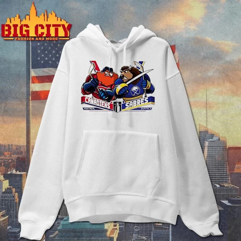 Montreal Canadiens Vs Buffalo Sabres Hockey Mascot Eastern Conference Semifinals Shirt