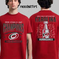 Carolina Hurricanes 2026 Stanley Cup Champions Signature Roster Two Sided Shirt