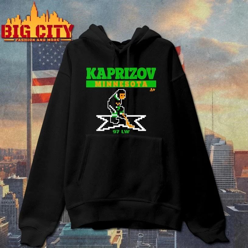 Kirill Kaprizov Retro Hockey Graphic Shirt