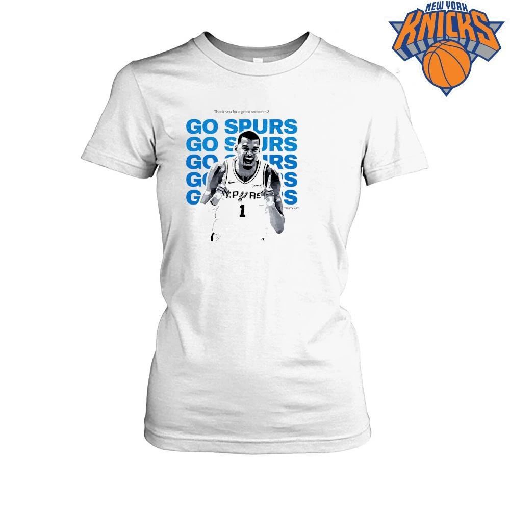 Go Spurs Victor Wembanyama Basketball Fan Shirt