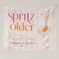 -CUSTOM 40th Birthday Tapestry 8 - just a spritz older by taylorvinyls