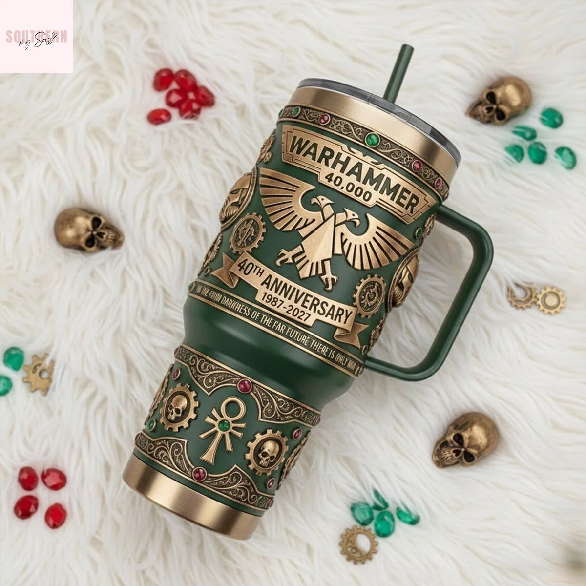 Warhammer 40,000 39th Anniversary Tumbler